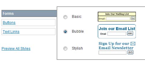 Different Style of Sign Up Form