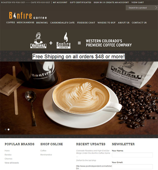 Selling Coffee Bean Online Look At These Inspiring Coffee Ecommerce Websites First Restaurant Marketing Agency Singapore V Sop Design